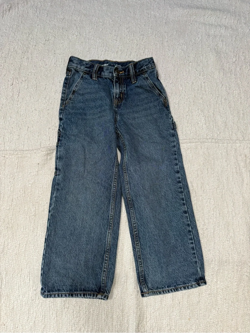 Old Navy Baggy Wide Leg Jeans Kids Size 6